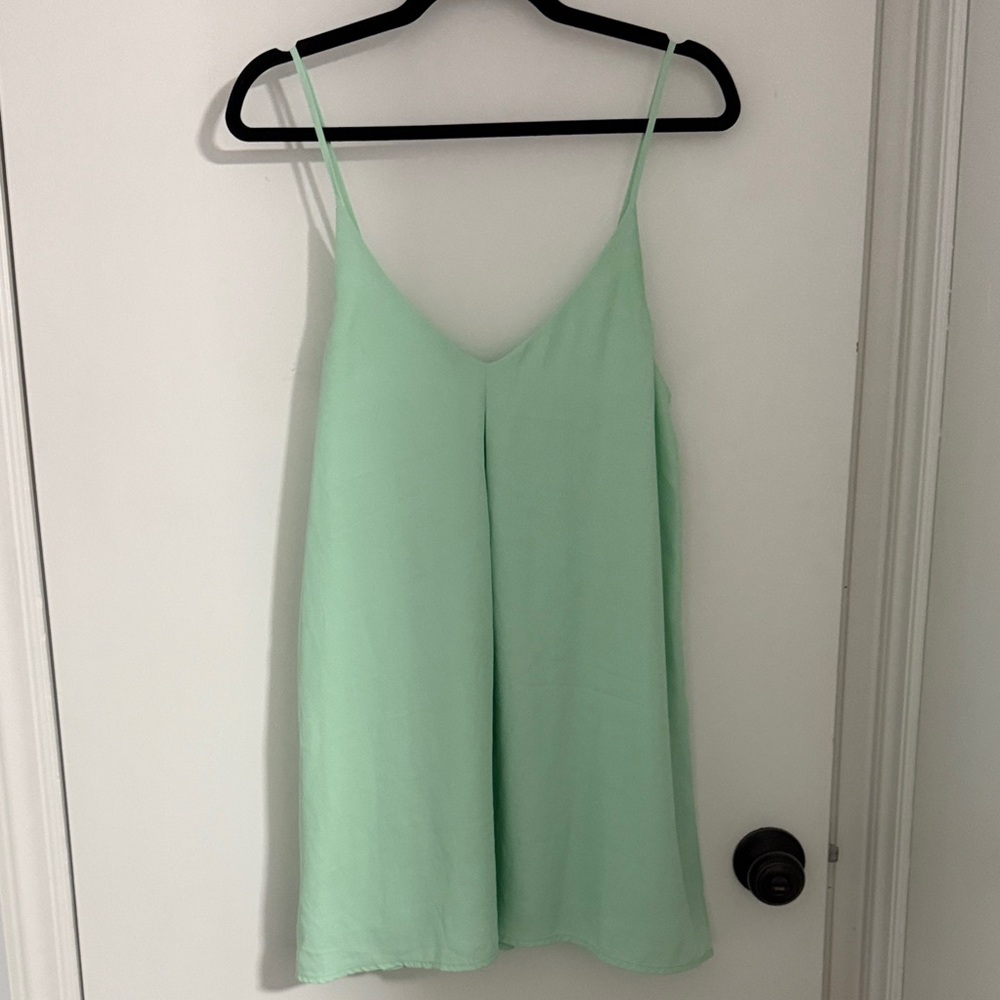 Tobi Mint Green Slip Dress